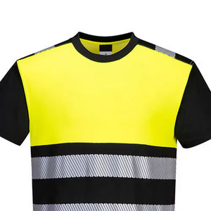 เสื้อยืดนิรภัยสำหรับผู้ชาย ขายตรงจากโรงงาน ราคาถูก ผ้าฝ้าย 100% ระบายอากาศได้ดี - Product Image 5