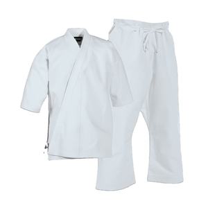 Martial Arts White Karate Uniform Medium Weight Gi Best Quality Wholesale Karate Uniform for Adults and Children New Design - Product Image 1