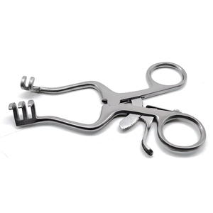 Retractor Weitlaner Premium de Acero Inoxidable, Reutilizable, Autoclavable, Retractor Weitlaner Autoestático Azicon con Puntas Afiladas y Obtusas - Product Image 2