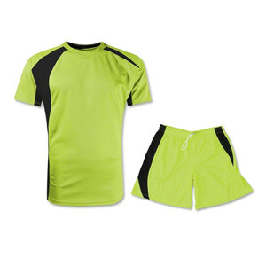 Ensemble de vêtements de sport pour hommes, uniforme de football personnalisé, imprimé, manches courtes, respirant, pour compétition et entraînement, avec nom d'équipe - Product Image 4