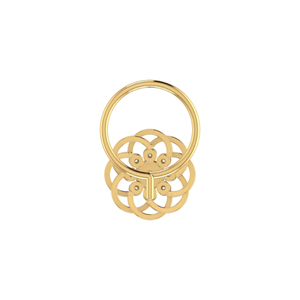 0.05 Carat 14K <b>Gold</b> Round Brilliant Cut <b>Nose</b> Pin-HI Color VS-SI Clarity - Product Image 5