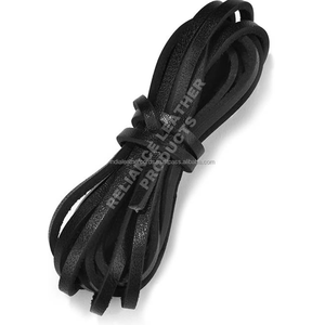 Trending 5mm Regular Colors Flat <b>Leather</b> Cord for <b>Bracelet</b> Necklace Accessories - Product Image 1
