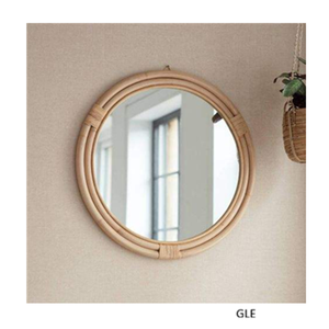 Full Length Mirror Wood <b>Framed</b> Wavy Full Body Mirror Shatter-Proof Mirror for Dressing Bedroom Living Room - Product Image 4