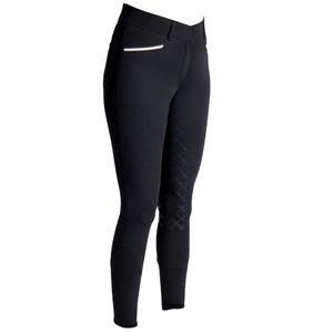 Pantalon d'équitation pour femmes taille haute poignée à siège intégral coupe Premium vêtements équestres fabrication sur mesure en gros culottes en vrac - Product Image 2