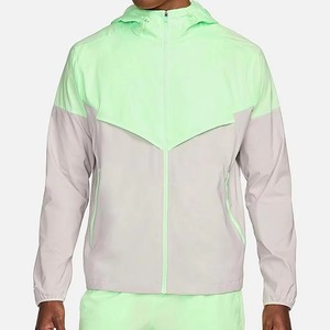 Brand New Trendy Half Zip <b>Pullover</b> Hoodie Autumn Outdoor Sports Windbreaker <b>Jacket</b> <b>Men</b> Lightweight Embroidered Breathable - Product Image 1