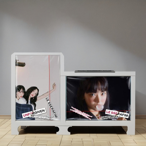 LE SSERAFIM 1ST STUDIO ALBUM UNFORGIVEN WEVERSE VER CD Pop Inglés - Product Image 3