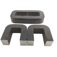 Núcleo de silicona magnética blanda, núcleo C dividido, núcleo de transformador de acero de silicio recocido en forma de U dividido, transformadores de corriente