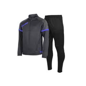 Survêtement pour homme à manches longues en polyester, color-block, séchage rapide, pour toutes les saisons, vêtements de sport - Product Image 2