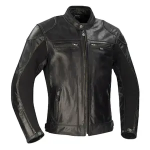 Custom Biker Black Leather Motorcycle Jacket Motorbike Leather Jackets Motorcycle Leather Jackets Get On Your Design