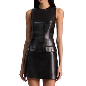 ผู้ผลิตจากปากีสถาน เสื้อผ้าหนังแท้สำหรับผู้หญิง ดีไซน์หรูหรา กระชับพอดีตัว เนื้อผ้านุ่มสบาย เหมาะสำหรับใส่ในช่วงเย็น - Product Image 2