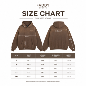 เสื้อฮู้ดดี้โอเวอร์ไซส์สีน้ำตาลมอคค่าสไตล์วินเทจ ผ้าฟลีซหนานุ่ม ขอบดิบ แต่งลายขาดๆ  สำหรับทั้งชายและหญิง  รับสกรีนโลโก้ - Product Image 6