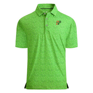 Chemises polo imprimées pour hommes grandes tailles, promotion, tissu à séchage rapide, chemises polo de golf pour le sport, chemises polo en polyester - Product Image 1