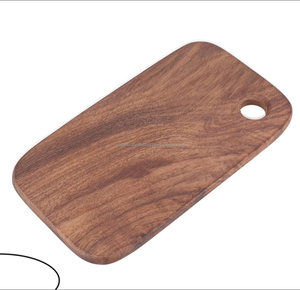 Planche à découper classique en bois fin Grain planche à découper de cuisine robuste bloc de bois dur pour légumes viande fromage et pain - Product Image 2