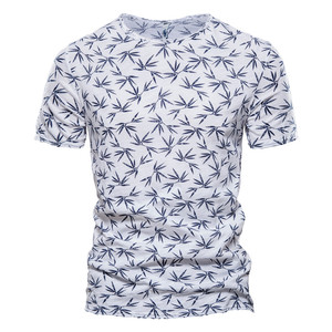 Nueva camiseta de verano 100% de algodón para hombre, camiseta de manga corta con cuello redondo, camiseta de calidad para hombre, ropa hawaiana, camiseta para hombre - Product Image 5