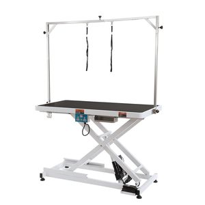 50\" Electric <b>Dog</b> Grooming <b>Table</b> Heavy Duty Anti-Slip Height Adjustable <b>Dog</b> Grooming Station for Large <b>Dogs</b> Pet Grooming - Product Image 1