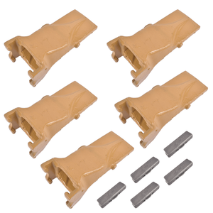 Denti per benna V33 V33SYL con perni flessibili per adattatore JCB e Liebherr (Nuovo Acciaio) - Product Image 5