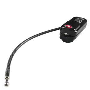 Durable <b>TSA</b> Approved Waterproof Zinc Alloy Lock with Resettable 3-Digit Password Combo - Product Image 1