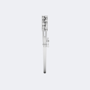 0.876CTW Round Set Double Row Diamond <b>Bangle</b> <b>Bracelet</b> - Product Image 5