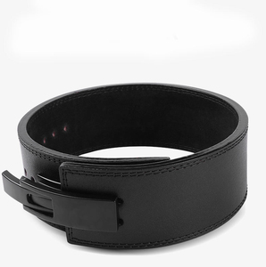 Cheap Price <b>Weight</b> Lifting Leather Dip Belt Men Leather Weightlifting Dipping Belt with Custom logo Leather Dip Belt - Product Image 1