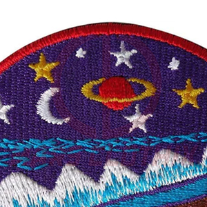 Latest Design Twill Fabric Embroidery <b>Patches</b> For Clothing Top Trending High Quality <b>Sew</b>-<b>on</b> Embroidered <b>Patches</b> - Product Image 2