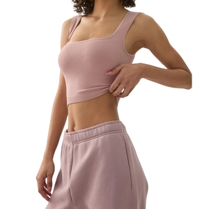 เสื้อชั้นในกีฬาแบบมีฟองน้ำเสริมทรงวี สำหรับผู้หญิง ขายส่งตามสั่ง รองรับแรงกระแทกสูง ระบายอากาศได้ดี เหมาะสำหรับโยคะ ฟิตเนส และออกกำลังกาย - Product Image 3