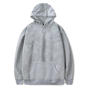 Sweat à capuche unisexe 100% coton, polaire, uni, avec logo personnalisé, impression numérique, respirant, séchage rapide, pour sports d'hiver - Product Image 3