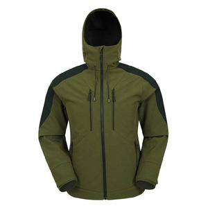 Mens Outdoor Softshell <b>Jacket</b> <b>Waterproof</b> Windproof Breathable Hiking Trekking Winter <b>Jacket</b> with Zipper Pockets OEM - Product Image 6