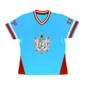 Camisetas deportivas de fútbol americano al por mayor, de malla, extragrandes, bordadas, de secado rápido, con las mejores técnicas de costura y estampado. - Product Image 3
