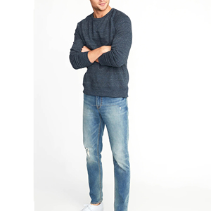 2025 Best <b>Men</b> Cotton Fleece Sweatshirts Embroidered Solid Color Breathable Quick Dry High Quality Winter Wear Long Sleeves OEM - Product Image 3