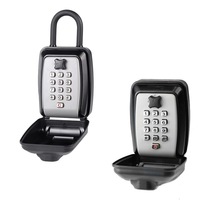 Caja de Seguridad para Llaves JXD G14-2, Impermeable, Antirrobo, con Grillete Extraíble, Cerradura de Combinación de 4 Dígitos, ABS Resistente, Estilo Moderno y Simple, Personalizable