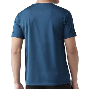 T-shirts en coton épais de haute qualité pour hommes, personnalisables, décontractés, coupe oversize, épaules tombantes, effet délavé à l'acide - Product Image 4