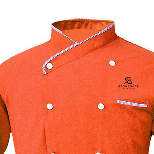 Túnica de Chef a Medida con Botones Ocultos para Personal de Restaurantes de Alta Cocina, Proveedor de Prendas Personalizadas 2026 - Product Image 3