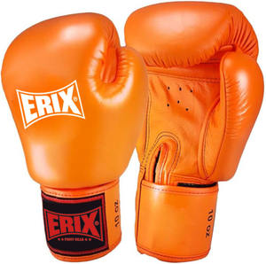 Guantes de Entrenamiento de Boxeo Profesionales para Muay Thai, MMA, Kickboxing, Unisex, Duraderos, de Cuero, con Cierre de Gancho y Bucle - Product Image 1