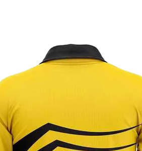 Durable Woven Gym Shirt with Sublimation Design <b>Stand</b> Collar & Sweat <b>Control</b> Formal Style with Solid Pattern and Front Logo - Product Image 5