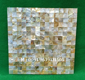 Manufacturer And Exporter Of Beautiful Sea Shell Mother Of Pearl Tiles Handmade Natural White Mop Tile For Interior And Room - Product Image 2