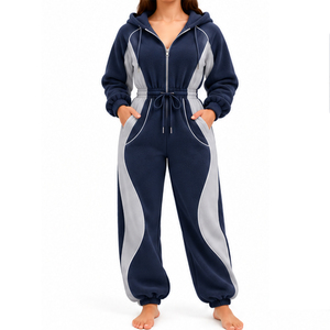 Mono de Forro Polar Premium para Mujer, Manga Larga, de una Pieza - Product Image 3