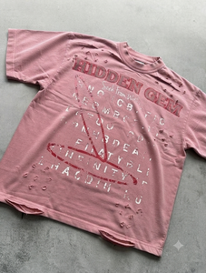 Custom <b>Vintage</b> Distressed Oversized T Shirt Acid Wash Heavyweight Cotton <b>Graphic</b> <b>Tee</b> Streetwear OEM ODM Manufacturer - Product Image 4