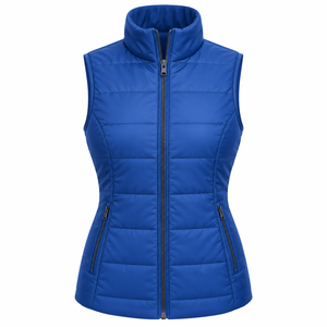 Quilted Polyester Spandex Nylon <b>Sleeveless</b> Horse Riding <b>Gilet</b> <b>Women</b>’s Quilted Riding <b>Gilet</b> for Outdoor Equestrian Activities - Product Image 5