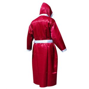 Bata de Boxeo Profesional Personalizada con Logotipo, 100% Poliéster Transpirable, Ropa Deportiva, Fabricante Mayorista - Product Image 5