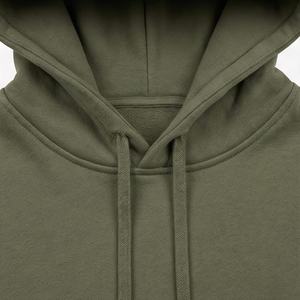 Sweat-shirts à capuche oversize en crochet pour hommes, personnalisables, respirants, 100 % coton, impression personnalisée, logo de marque, haut en molleton personnalisé - Product Image 4