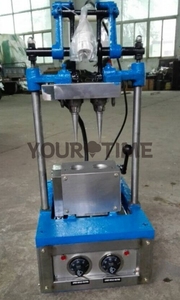 Máy làm bánh quế hình nón 2 khuôn, hiệu suất tốt, tự động, thương mại, giá xuất xưởng - Product Image 2