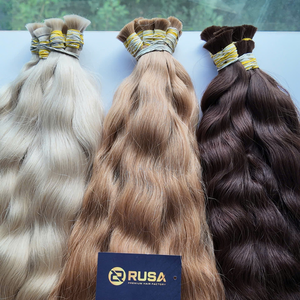 Extensiones de Cabello Ondulado Vietnamita al por Mayor PLA01, Textura y Longitud del Cabello en Color, de 10 a 34 Pulgadas, Alta Calidad de Fábrica - Product Image 3
