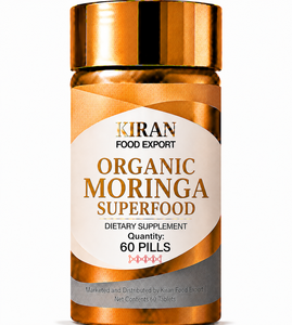 Capsules d'extrait de feuilles de Moringa naturelles, formule de complément alimentaire à base de plantes biologiques pour un soutien quotidien de la vitalité et de la nutrition - Product Image 3