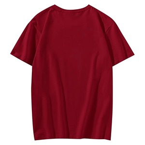 Camiseta de Algodón de Manga Corta y Cuello Redondo para Hombre, Color Sólido, Corte Regular, Estilo Casual, Tejido de Punto Liso, Diseño Personalizado - Product Image 2