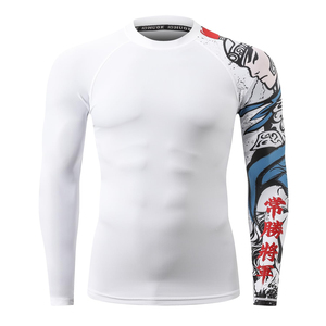 Bulk Production <b>Compression</b> <b>Shirt</b> Rash Guard Custom Athletic Base Layer <b>for</b> Wholesalers Distributors and Importers - Product Image 5