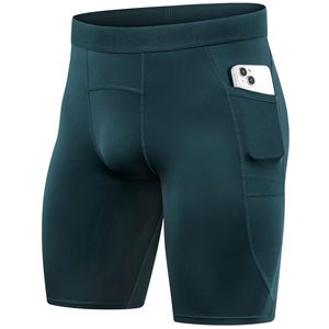 Men's Solid Color Bermuda Shorts Mid Waist Elastic Waist Casual Style with Double Side Pockets Breathable Knitted Fabric - Product Image 6