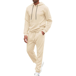 Survêtements de jogging élégants pour hommes, en coton/polyester, unis, à prix avantageux - Product Image 4