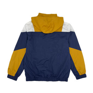 Veste coupe-vent réversible en nylon enduit pour l'hiver, style bomber avec fermeture éclair et poche avant, veste coupe-vent personnalisée écologique - Product Image 2