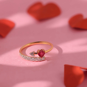 Anillo de Diamantes con Diseño de Hoja Opulento en Oro de 18K — Centro Marquise de 0.35 Ct, Engaste Botánico, Disponibilidad al por Mayor - Product Image 2