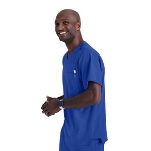 Uniforme d'infirmier pour hommes OEM, en coton et polyester de qualité supérieure, doux, durable, respirant, vêtements de travail médicaux pour hôpital, uniforme d'infirmier pour hommes - Product Image 3